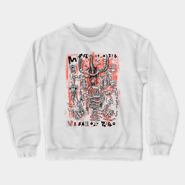 Space Mission xt_02176 Crewneck Sweatshirt by kadircitak